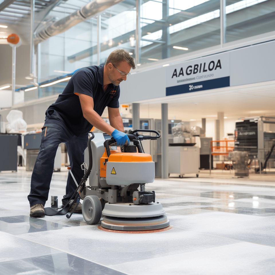 Natuursteen slijpen met professionele slijpmachine